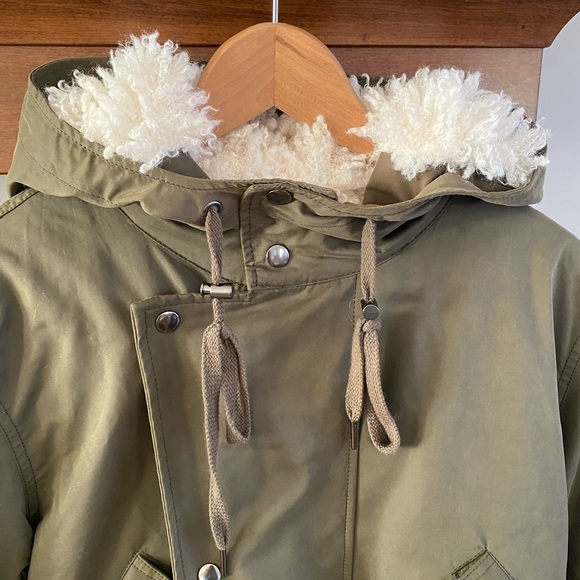 Lucky Brand Women’s Winter Sherpa Lined Stadium Coat - Picture 2 of 11